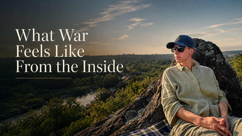 What War Looks Like From the Inside