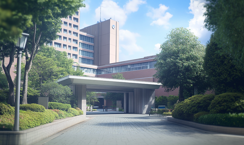 病院の建物