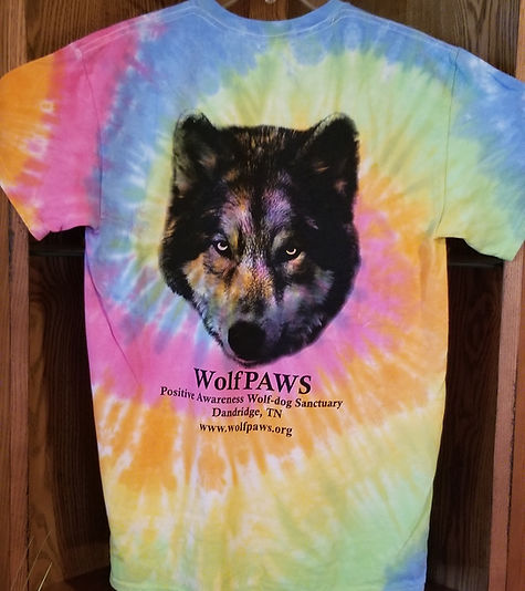 T-shirt Tie-dye | WolfPAWS