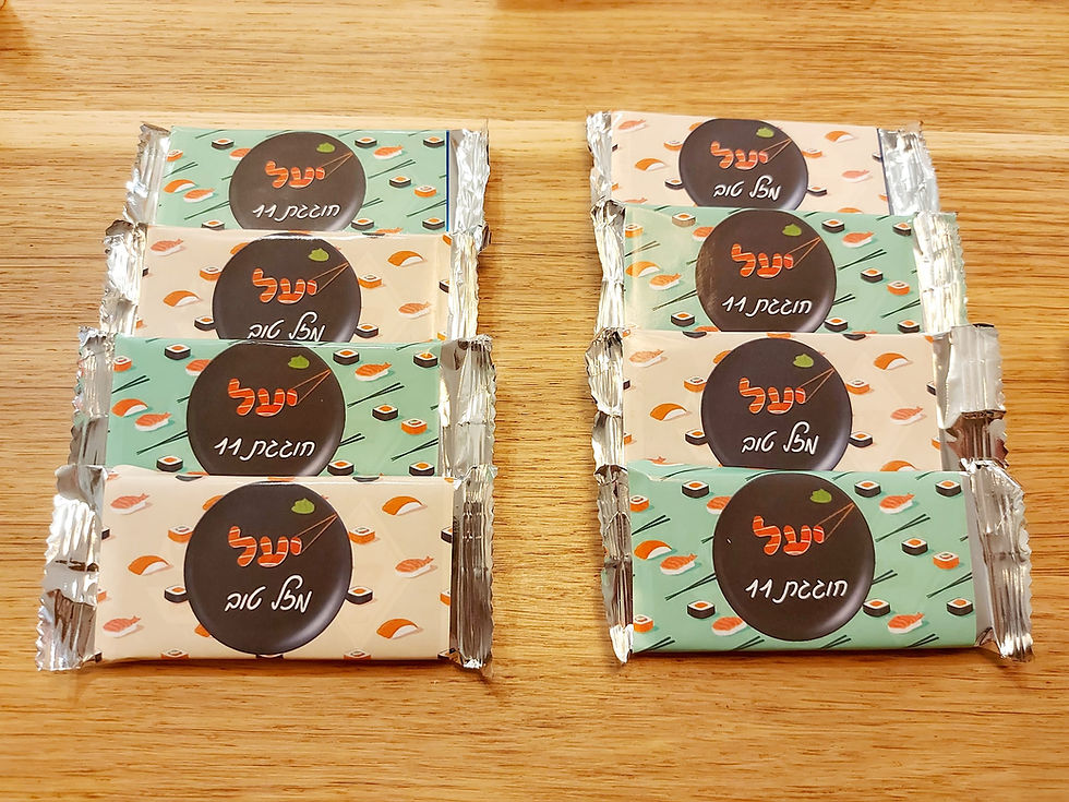 תמונה ממוזערת: מדבקות למיתוג וופל- עיצוב אישי (גיליון 1)