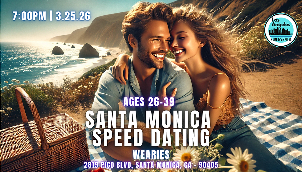Speed Dating for Singles Ages 26-39 | Santa Monica