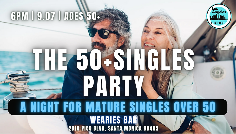 50+ Singles Social - Mix and Mingle