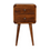 Thumbnail: Mini Chestnut Curved Bedside