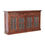 Thumbnail: Large Chestnut Sideboard with 4 Glazed Doors