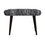 Thumbnail: Zebra Print Deep Button Bench