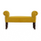 Thumbnail: Mustard Velvet Bench