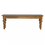 Thumbnail: Solid Wood Bench with Hand Turned Feet