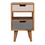 Thumbnail: Mini Grey and White Cut-out Bedside