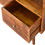 Thumbnail: Chestnut Nordic Style TV Unit with 3 Drawers