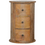 Thumbnail: 3 Drawer Drum Nightstand