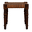 Thumbnail: Woven Leather Footstool