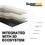 Thumbnail: Classic Hickory - SuperOak Plus 12mm Hybrid Wood Plank 72.7"*9.84"