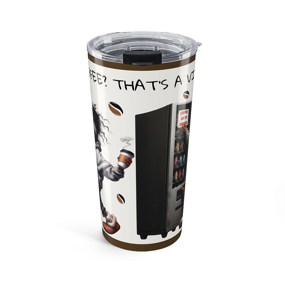 Thumbnail: ☕ Out of Coffee Vibes – 20oz Tumbler