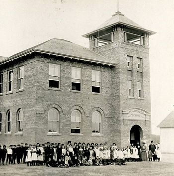 Fort Saskatchewan School, 1918 (ARCH000880)