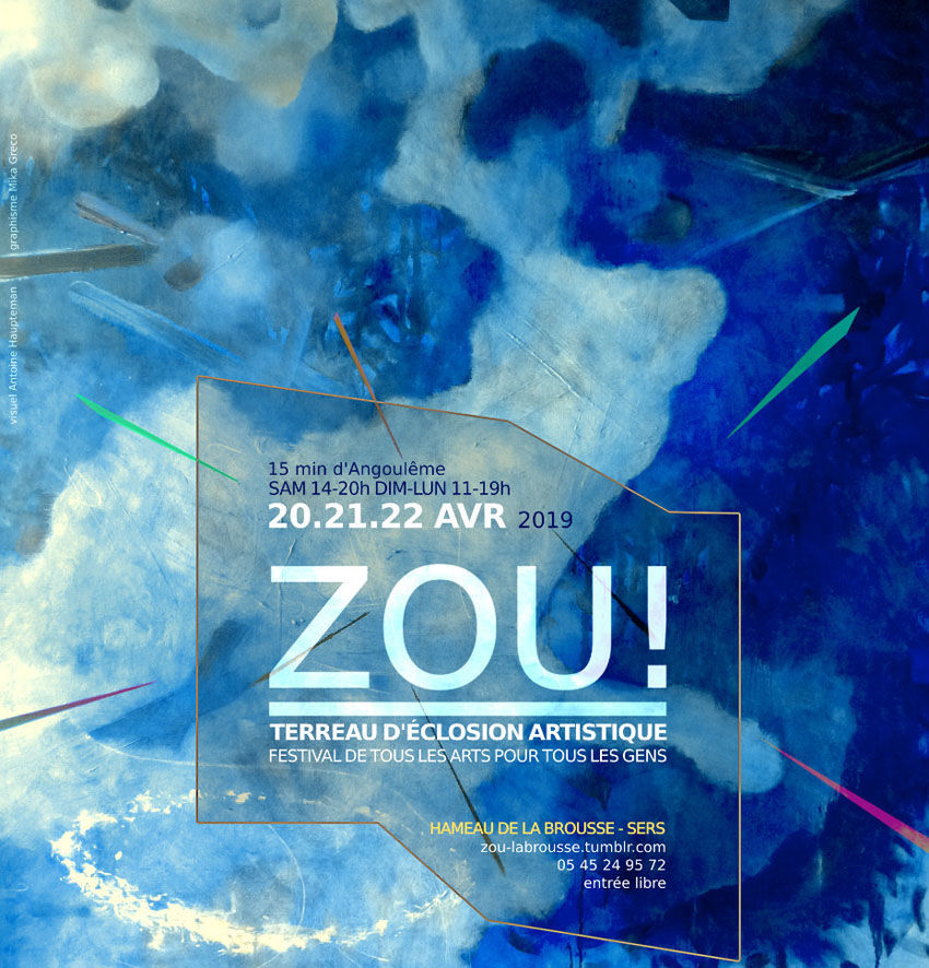 L'affiche ZOU! 2019
