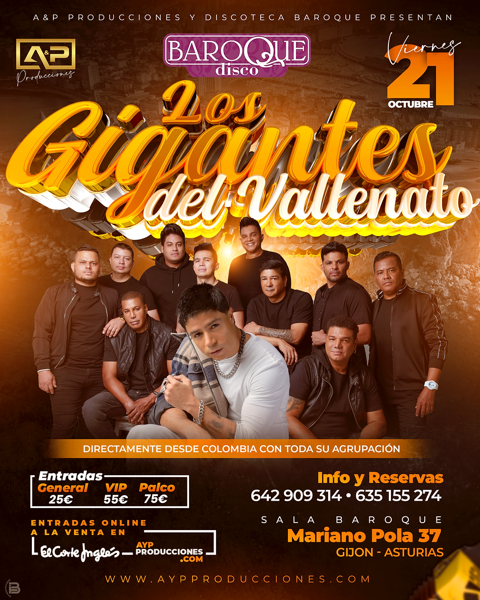 Los Gigantes del Vallenato (GIJÓN)