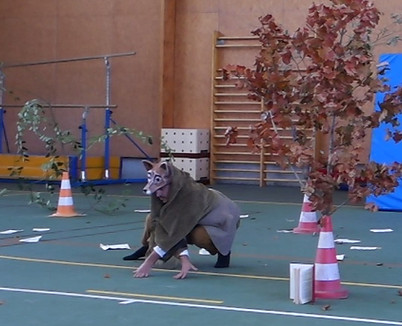 Spectacle in situ à Luché-Pringé