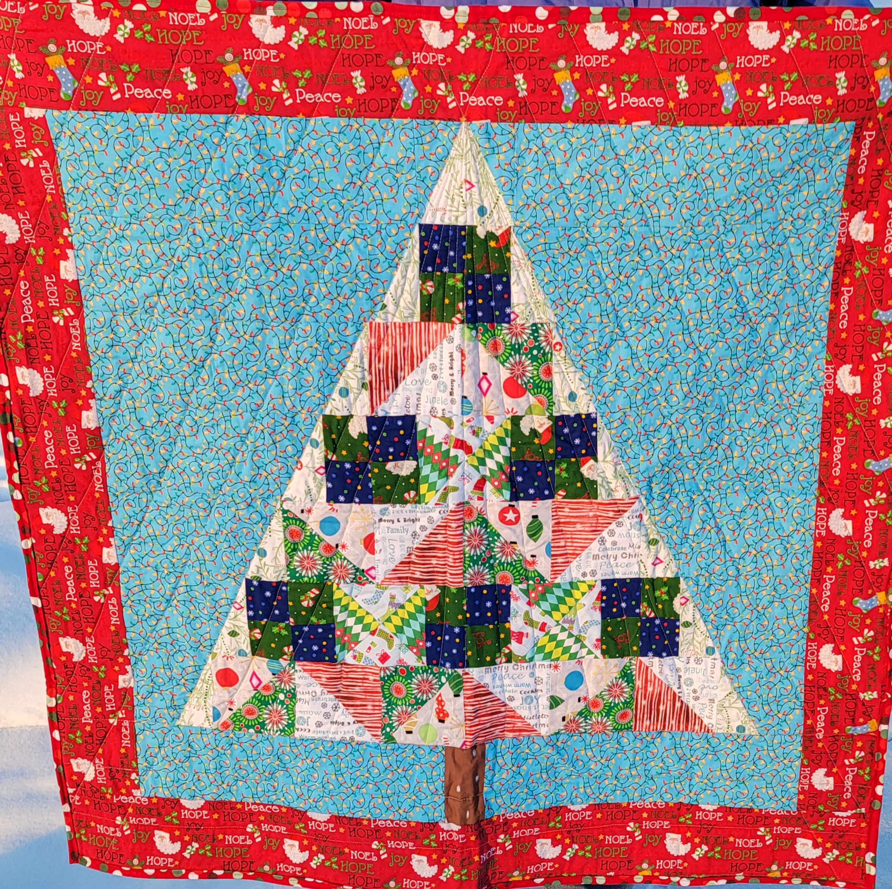 Christmas Tree Large Wall Hanging