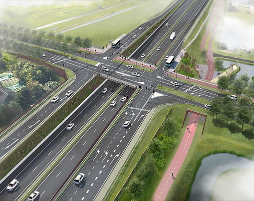 Nieuwbouw - Rijnlandroute N206