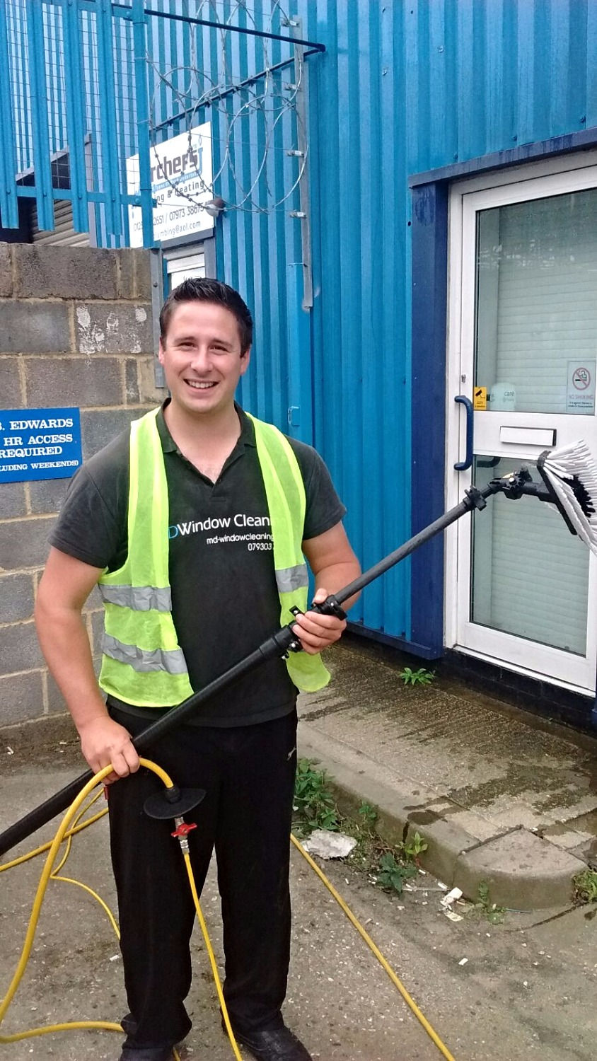commercial window cleaning andover