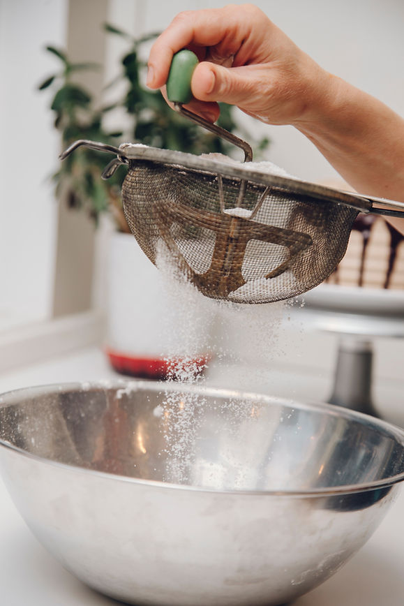 Sifting Flour