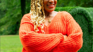 Lady In Orange