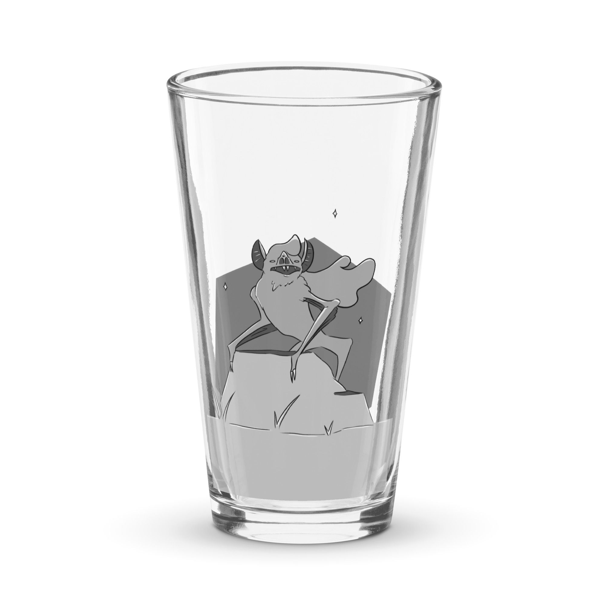 Majestic as F Bat - Shaker pint glass