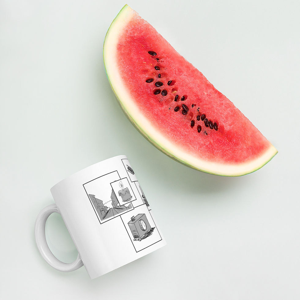 Thumbnail: Frames - White glossy mug