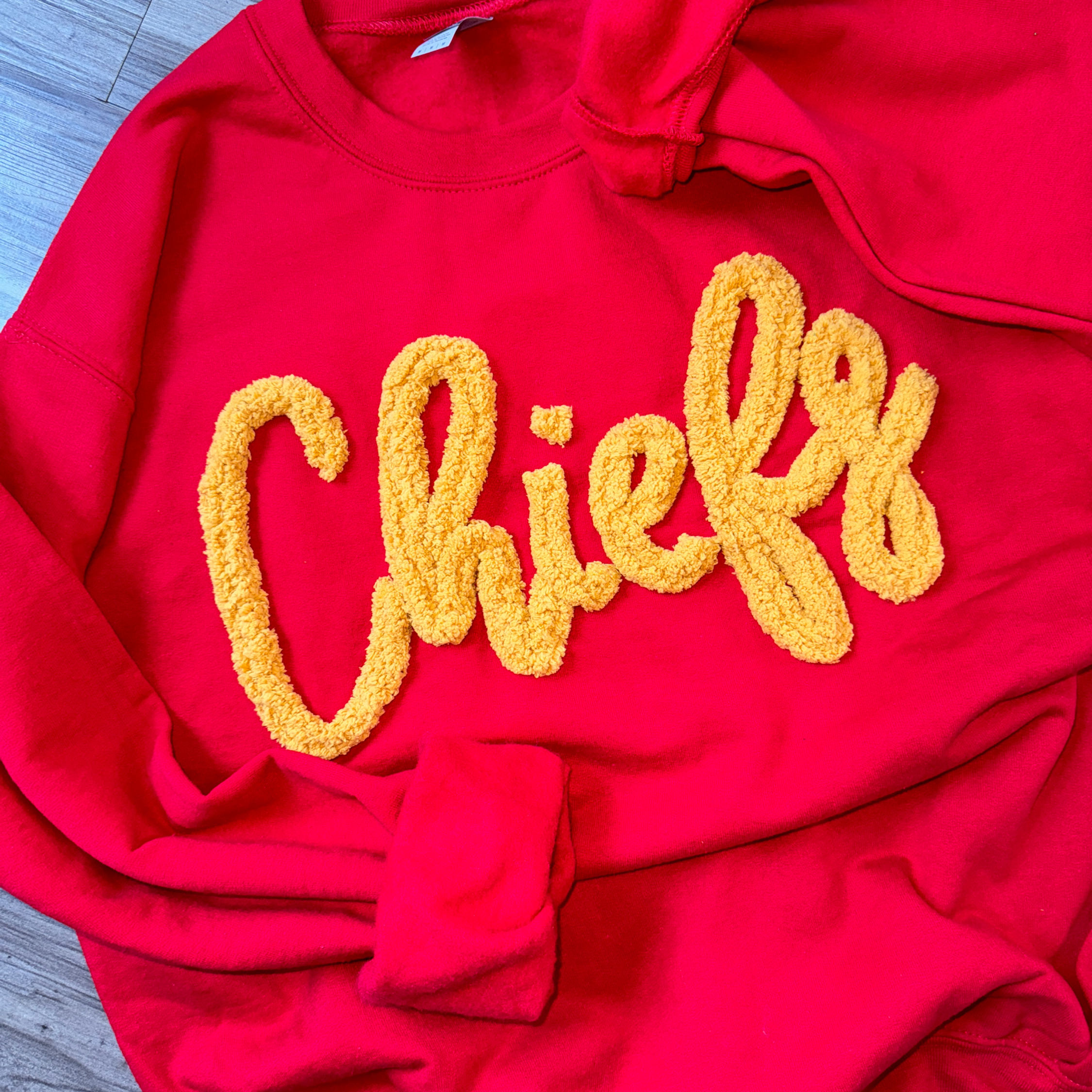 Chiefs Yarn Embroidered Sweatshirt