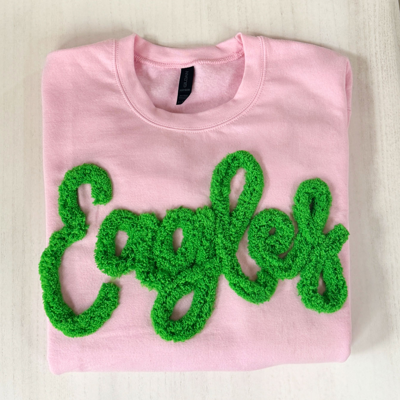 Eagles Yarn Embroidered Sweatshirt