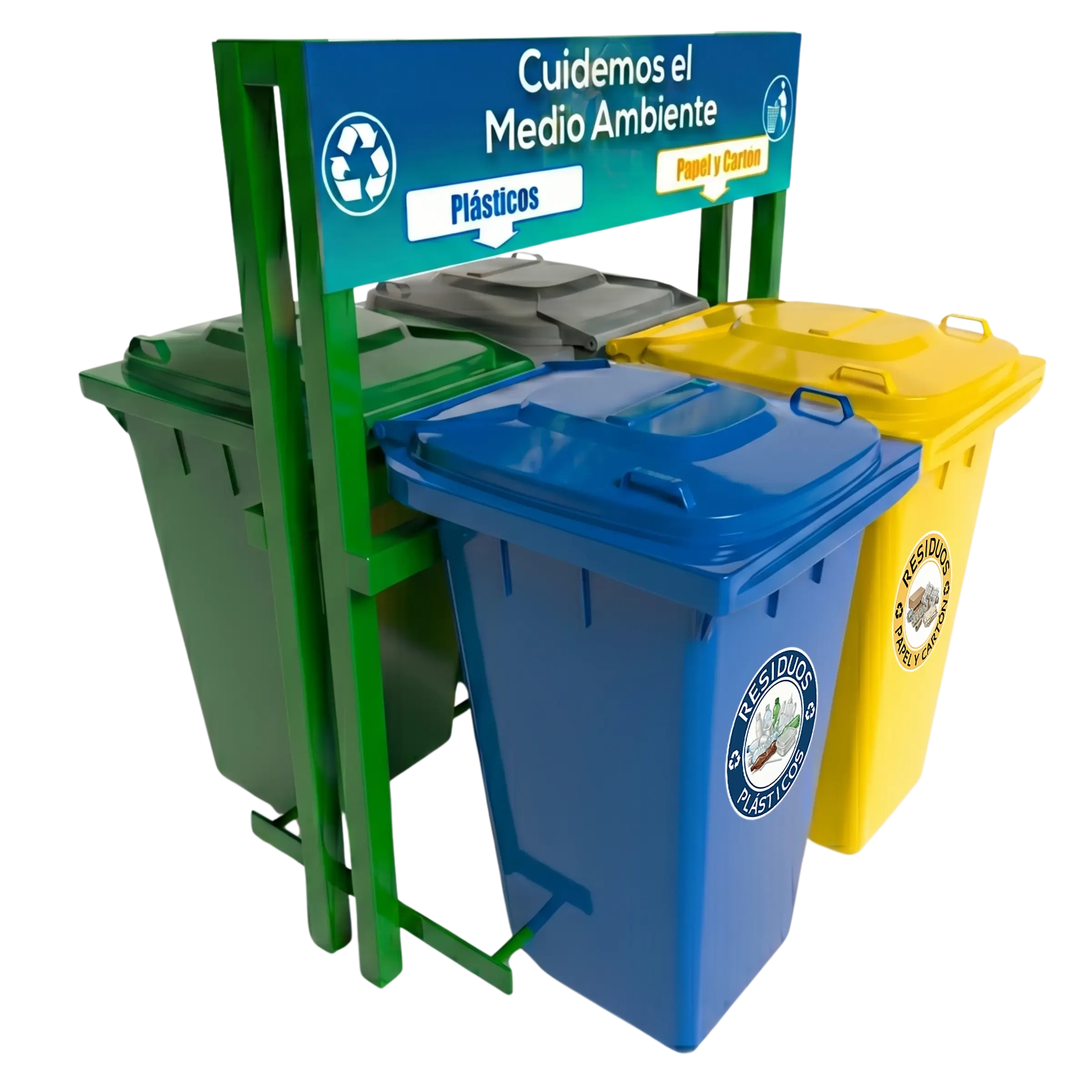 ESTACION DE RECICLAJE ECOL-960-HDG2
