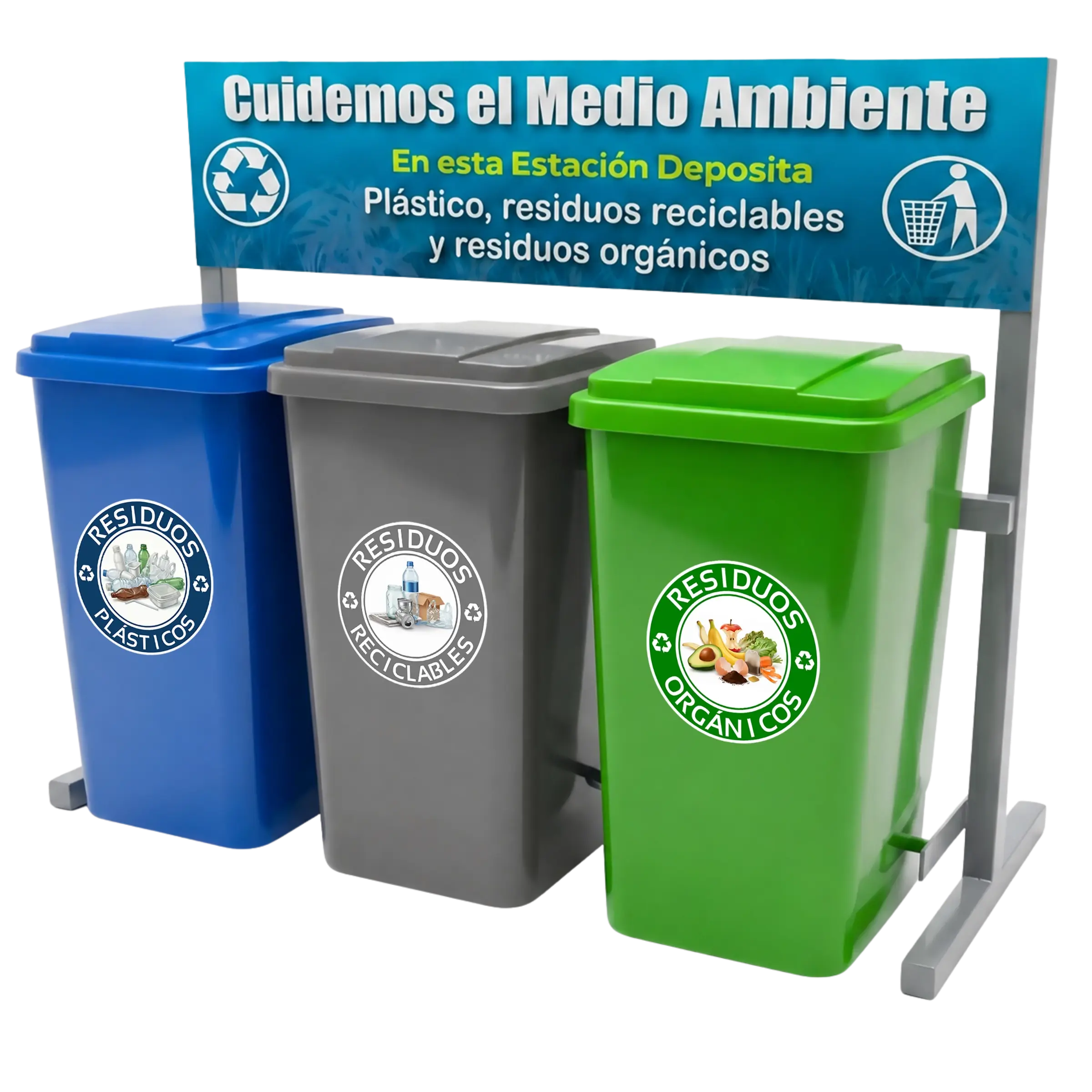 ESTACIÓN DE RECICLAJE ECOL-360-HD1