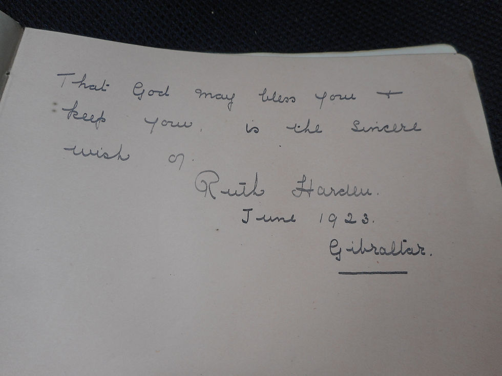 Thumbnail: Autograph book with original drawings - 1920's