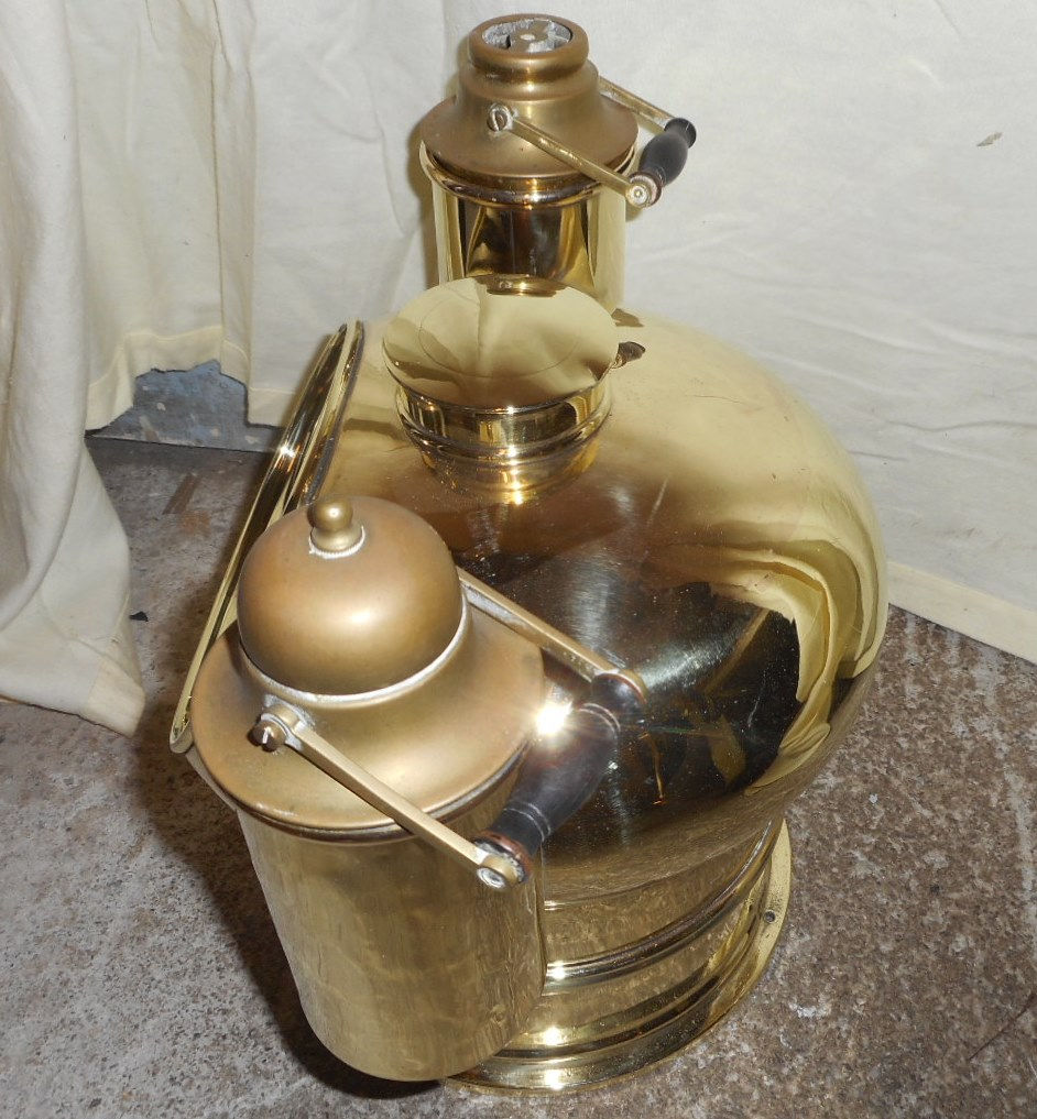 Thumbnail: Brass 'onion' binnacle