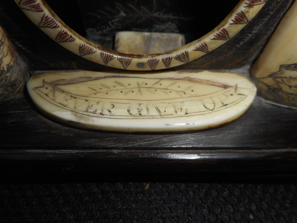Thumbnail: No.333 - Scrimshaw Watchstand