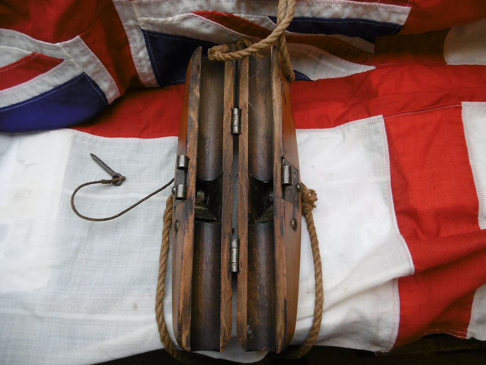 Thumbnail: Breeches buoy line cutting block