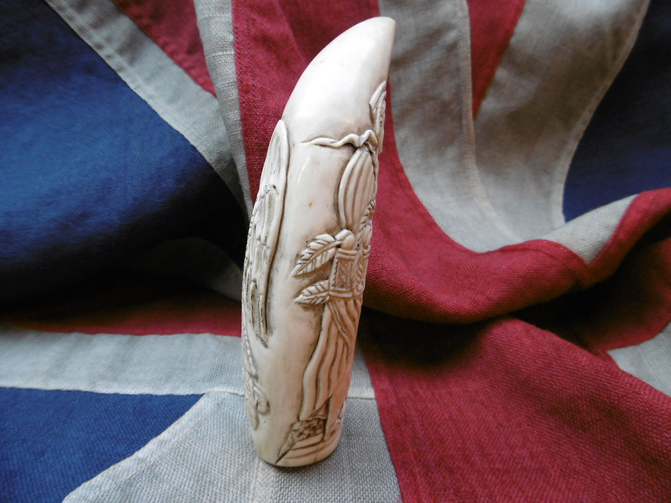 Thumbnail: No.457 - Carved whale tooth - risque
