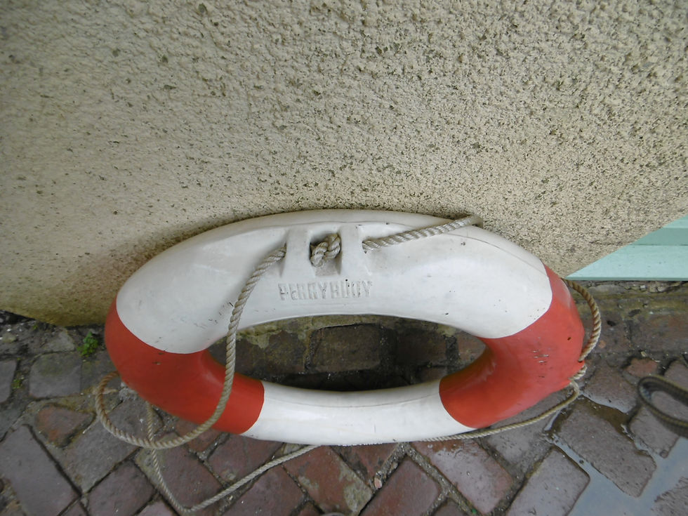 Thumbnail: 'Cardiff Castle. Dartmouth' life buoy