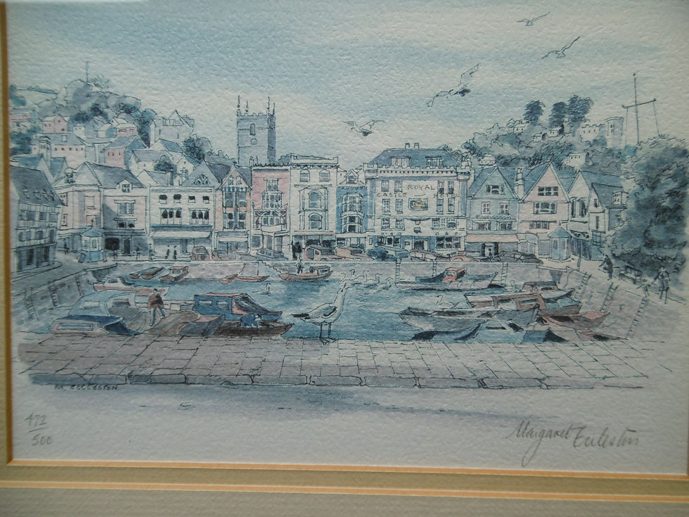 Thumbnail: Print of Dartmouth Boatfloat