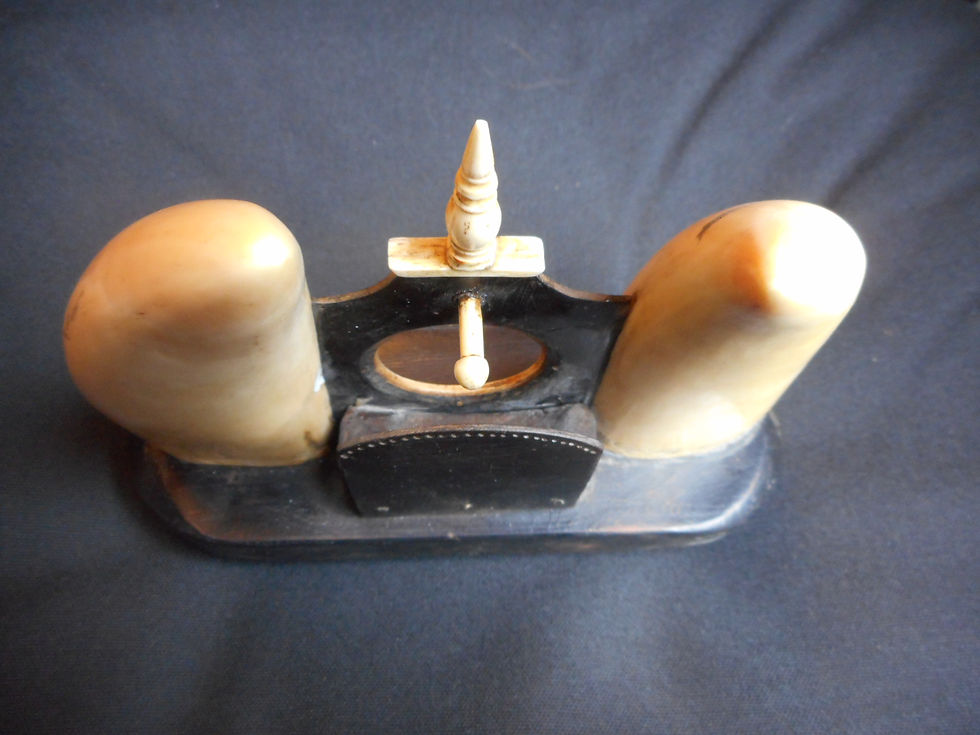 Thumbnail: No. 351 - Scrimshaw watch stand