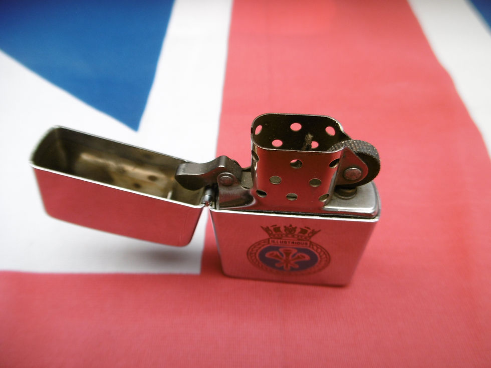 Thumbnail: HMS Illustrious Zippo lighter