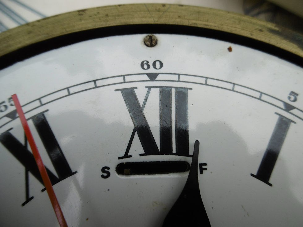 Thumbnail: Smiths ships clock - serviced and fully working