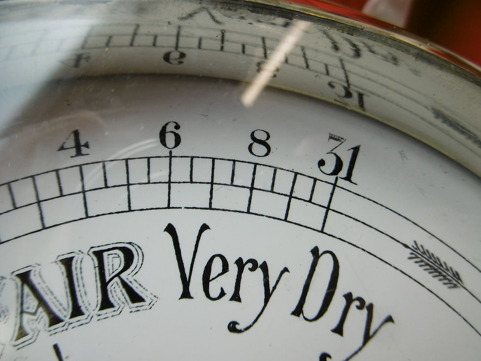 Thumbnail: D. McGregor fine aneroid barometer