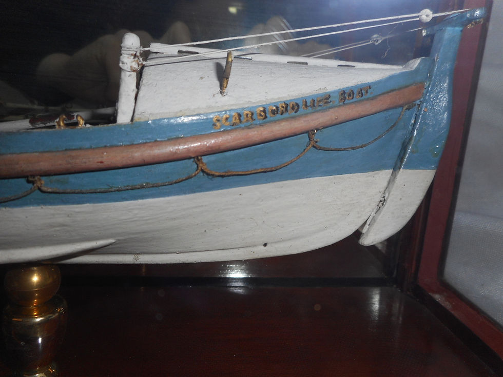 Thumbnail: 'Scarboro' lifeboat model - Queensbury