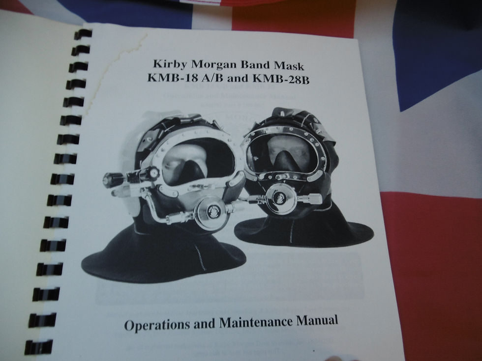 Thumbnail: Siebe catalogue, KMB operations manual and John Bevan divers handbook