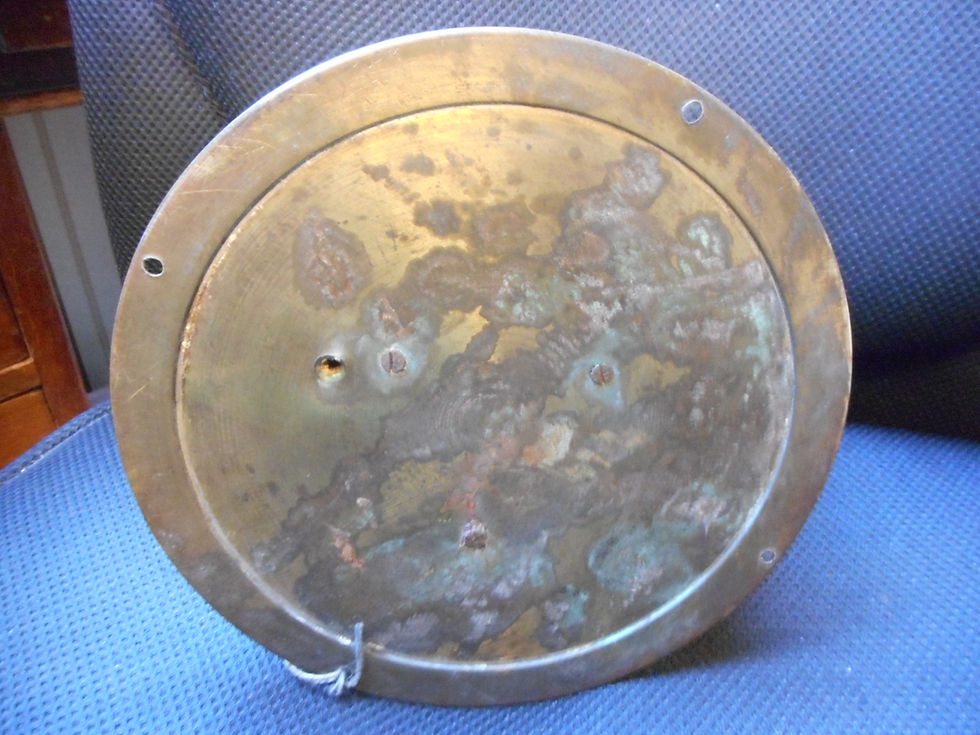 Thumbnail: Brass aneroid barometer