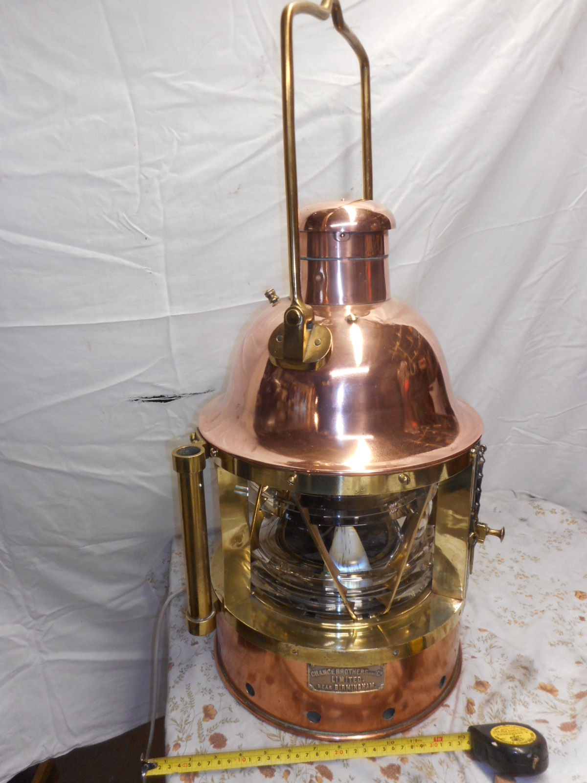 Rare 1900's Chance brothers light