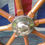 Thumbnail: Large Dutch barge wheel