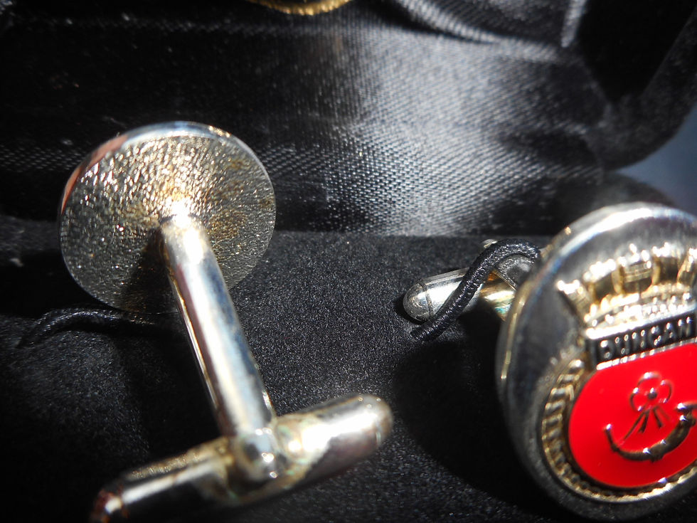 Thumbnail: HMS Duncan cufflinks