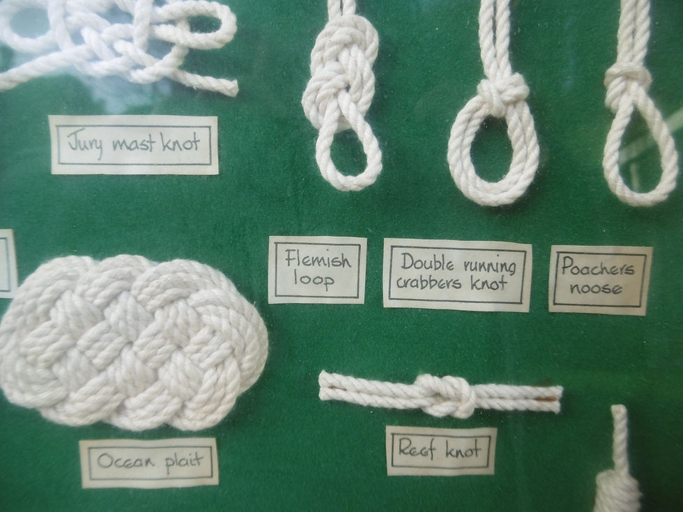 Thumbnail: Framed knot board